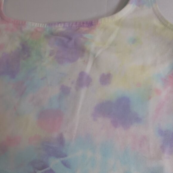 BillaBong Tie Dye Tiedye Crop Tank Top Stay Sunny Shirt Multicolor Women M Mediu - Picture 3 of 10